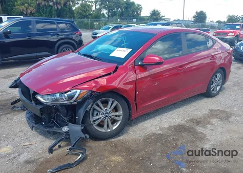 2017 Hyundai Elantra Value Edition из США, поврежденный, VIN KMHD84LF4HU388206